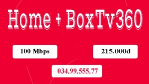Gói Cước HOMET + BOX TV360