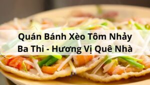 Bánh Xèo Tôm Nhảy